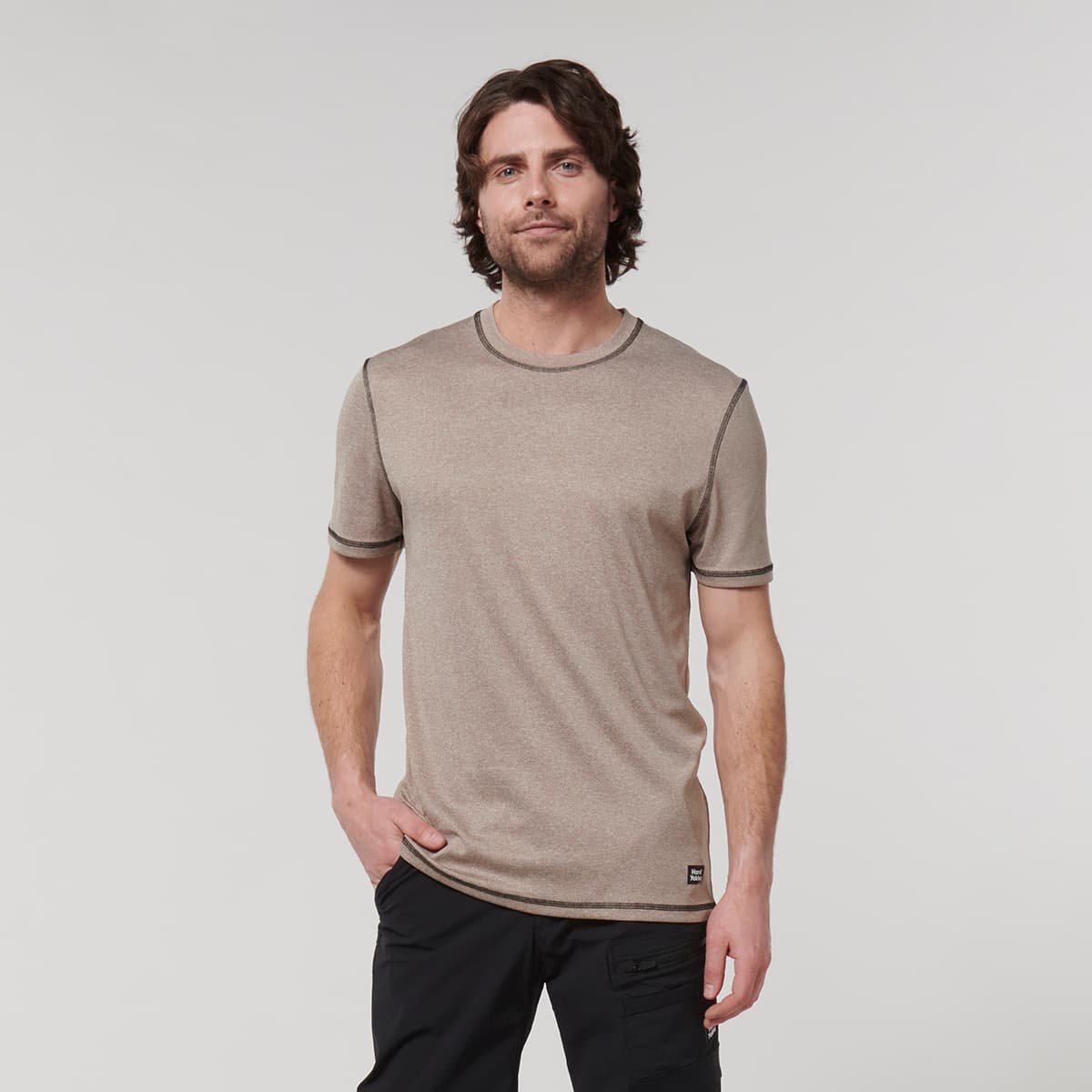 Hard Yakka Mens X Performance Tee (Desert)