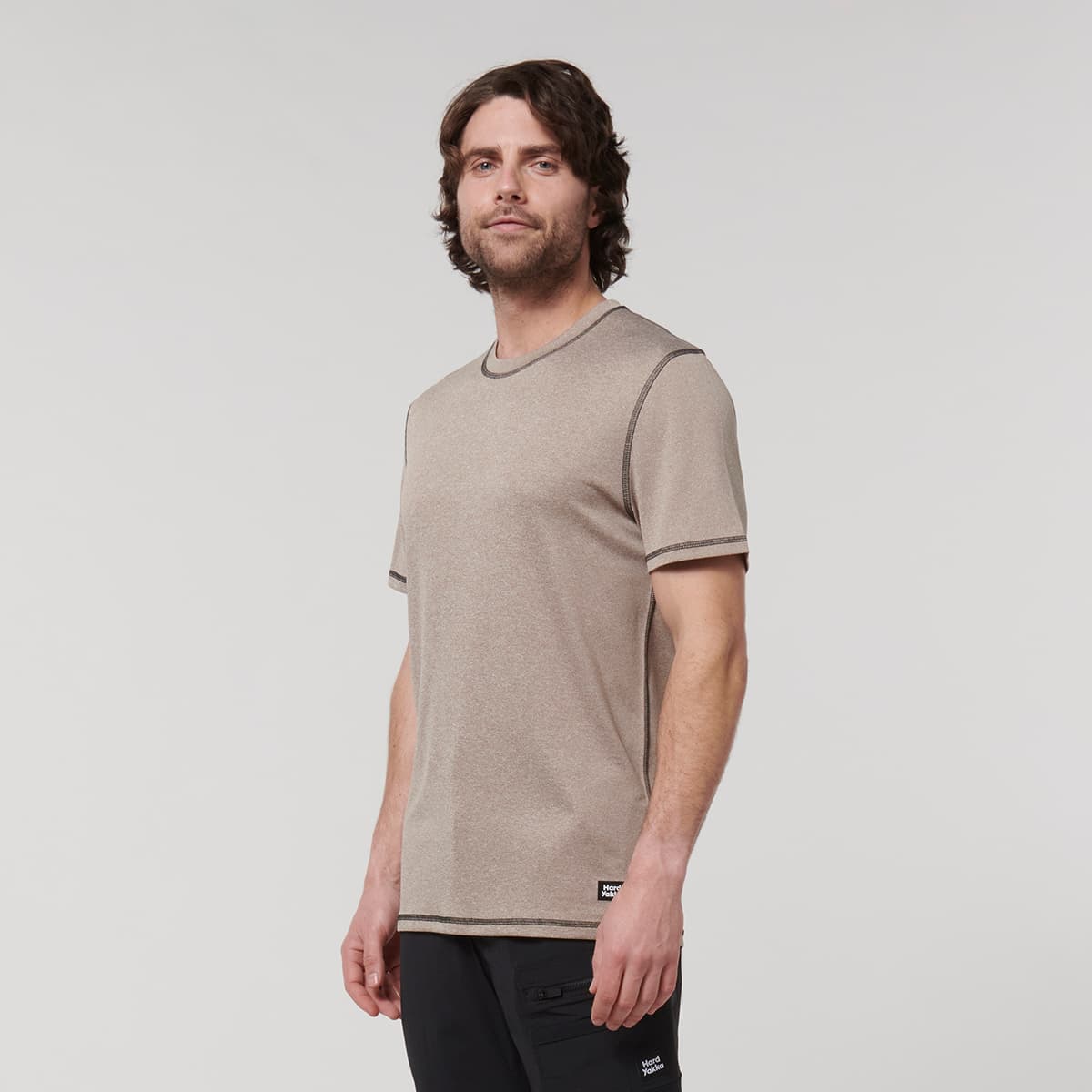 Hard Yakka Mens X Performance Tee (Desert)_2